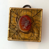 Wooden Frame with Intaglio