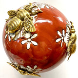 Ceramic Ball with Bees