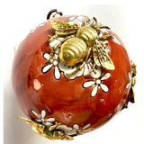 Ceramic Ball with Bees
