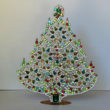 Czech Rhinestone Christmas Tree
