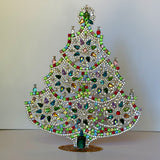 Czech Rhinestone Christmas Tree