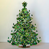 Czech Rhinestone Christmas Tree