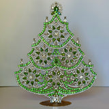 Czech Rhinestone Christmas Tree