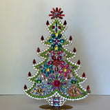 Czech Rhinestone Christmas Tree