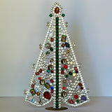 Czech Rhinestone Christmas Tree