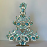 Czech Rhinestone Christmas Tree