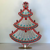 Czech Rhinestone Christmas Tree