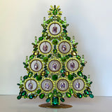 Czech Rhinestone Christmas Tree