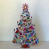 Czech Rhinestone Christmas Tree