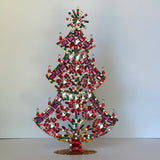 Czech Rhinestone Christmas Tree