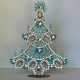 Czech Rhinestone Christmas Tree