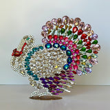 Czech Rhinestone Thanksgiving Turkey