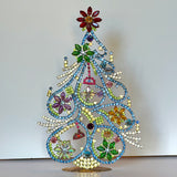 Czech Rhinestone Christmas Tree