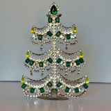 Czech Rhinestone Christmas Tree