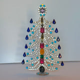 Czech Rhinestone Christmas Tree
