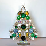 Czech Rhinestone Christmas Tree