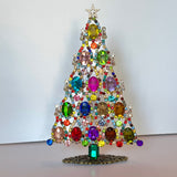 Czech Rhinestone Christmas Tree