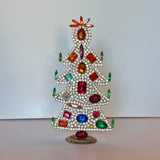 Czech Rhinestone Christmas Tree