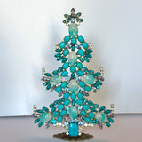 Czech Rhinestone Christmas Tree