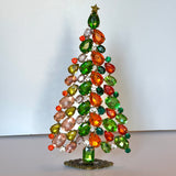 Czech Rhinestone Christmas Tree