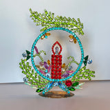 Czech Rhinestone Christmas Tree