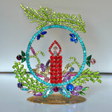 Czech Rhinestone Christmas Tree