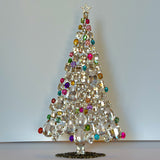 Czech Rhinestone Christmas Tree