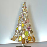 Czech Rhinestone Christmas Tree