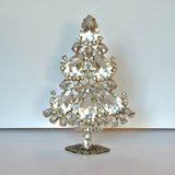 Czech Rhinestone Christmas Tree