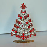 Czech Rhinestone Christmas Tree