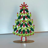 Czech Rhinestone Christmas Tree