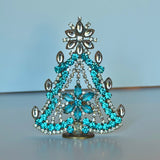Czech Rhinestone Christmas Tree