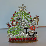 Czech Rhinestone Christmas Toys