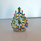 Czech Rhinestone Christmas Tree