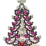 Czech Rhinestone Christmas Tree