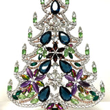 Czech Rhinestone Christmas Tree
