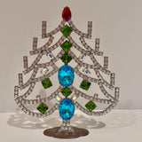 Czech Rhinestone Christmas Tree