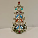 Czech Rhinestone Curved Christmas Tree