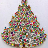 Czech Rhinestone Christmas Tree