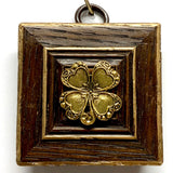 Wooden Frame with Clover