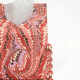 Hand Marbled Scallop Tissue Box Cover