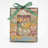 Mini Hand-marbled Picture Frame Ornament | Flatiron Feathers