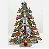 Czech Rhinestone Christmas Tree