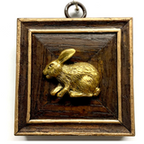 Wooden Frame with Bunny