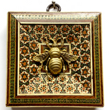 Micromosaic Frame with Grande Bee