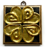 Bourbon Barrel Frame with Heart Clover