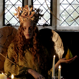 Golden Leaf Pop Out Crown