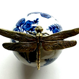 Ceramic Ball with Dragonfly
