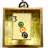 Acrylic Frame with Mahjong Tile / Slight Imperfections