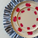 Tulip Hors d'Oeuvres Plate Set